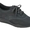 Walk Easy Nero Nubuck Leather Walking Shoe