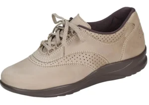 Walk Easy Sage Nubuck Leather Walking Shoe