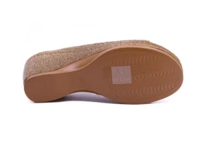 Wedge Glitter Bronze