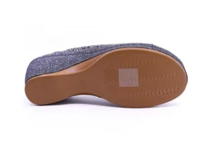 Wedge Glitter Pewter