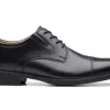 Whiddon Cap Toe Black Leather Oxford Dress Shoe