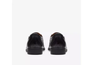 Whiddon Step Black Leather Dress Loafer