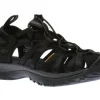 Whisper Black Sports Sandal