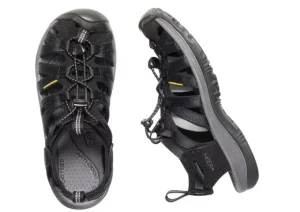 Whisper Black Sports Sandal