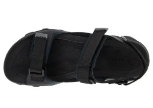 Women's MX Onshore Black 3-Strap Water Friendly Sport Sandal