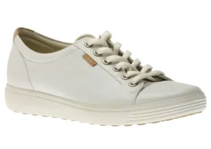Women's Soft 7 White Lace-Up Sneaker