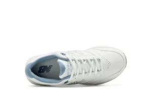 WW928WB3 White Leather Lace-Up Walking Shoe