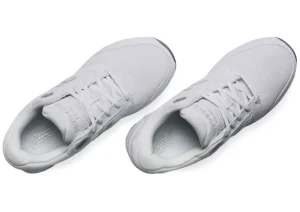 WW928WB3 White Leather Lace-Up Walking Shoe