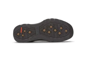 XCS Spruce Peak Brown Waterproof Leather Slip-On Shoe