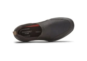 XCS Spruce Peak Brown Waterproof Leather Slip-On Shoe