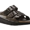 Zach Zebra Black Slide Sandal