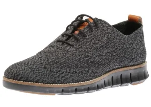 ZERu00d8GRAND Wingtip Oxford Black Magnet Stitchlite