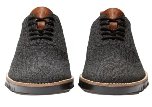 ZERu00d8GRAND Wingtip Oxford Black Magnet Stitchlite