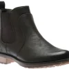 Zoey Black Chelsea Boot