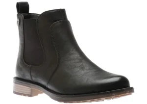Zoey Black Chelsea Boot