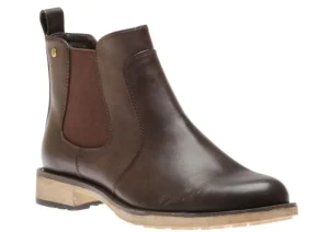 Zoey Dark Brown Chelsea Boot